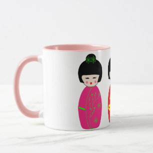 Chicas japoneses de la taza 3