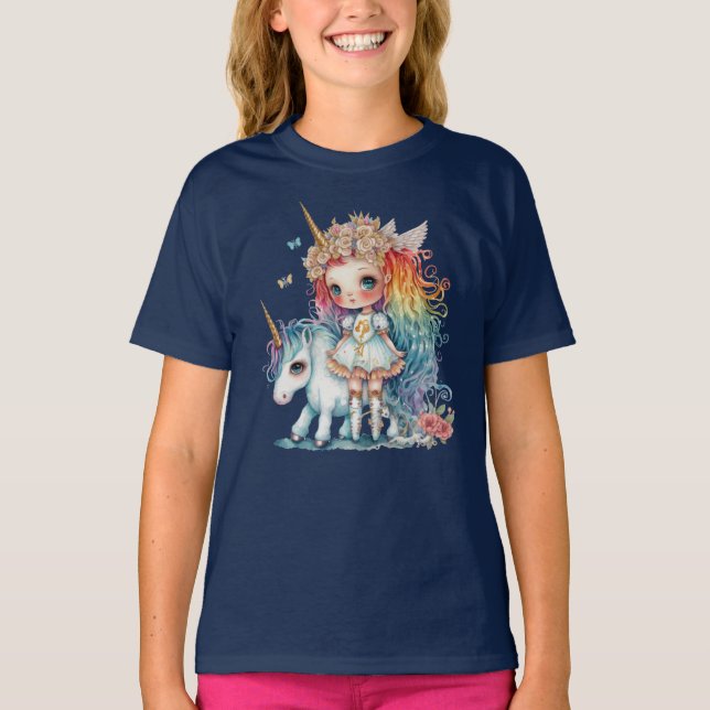 Chicas Jersey T-Shirt (Anverso)