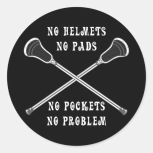 Chicas Lacrosse Sin Pegatina