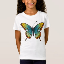 Chicas Mariposa Diseño Camiseta