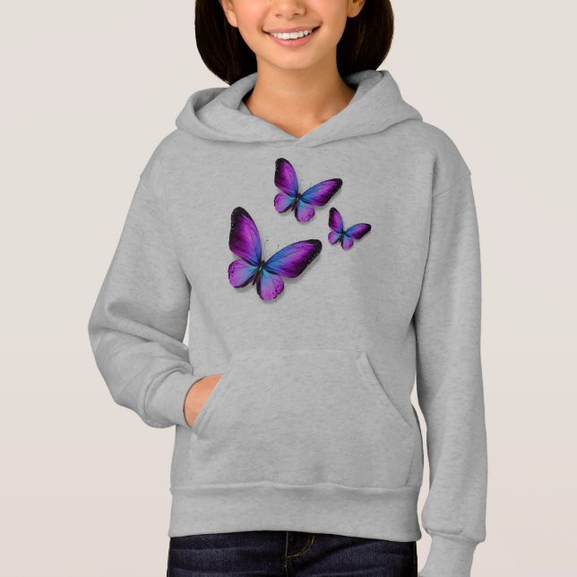Chicas Mariposa Púrpura (Anverso)