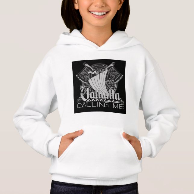Chicas me llaman pullover Hoodie y sudaderas (Anverso)