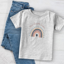 Chicas moderno arco iris Imprimir camiseta de perr