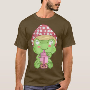 Chicas mujeres de la camiseta de té Anime Boba, Ka
