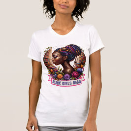 Chicas negros leídos | Camiseta Bella+Canva para m