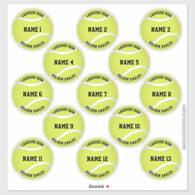 chicas niños personalizados nombres pegatinas de t (Hoja)