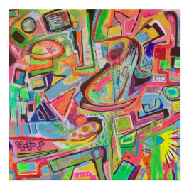 Chicas Noche Fuera Poster Perfecto