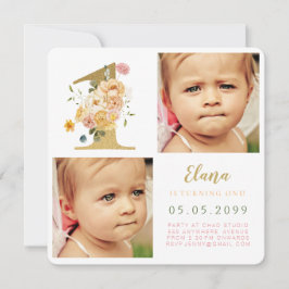 Chicas Número 1 Tarjetas Fotográficas del primer c