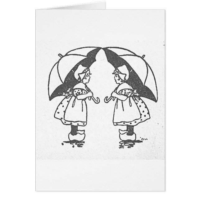 Chicas paraguas 2 (Frente)