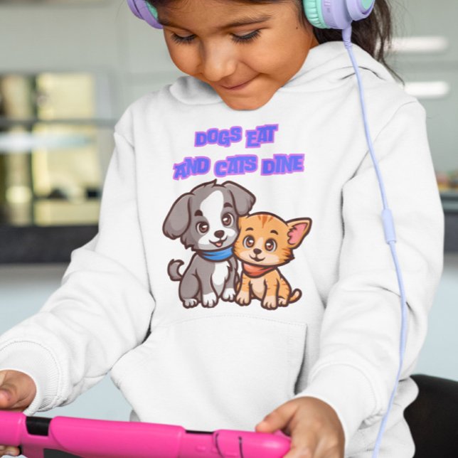 Chicas Perros Comen Gatos Cenan (Subido por el creador)