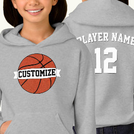 Chicas Personalizado de baloncesto nombre y número