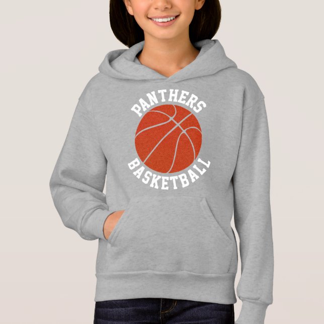 Chicas personalizados Baloncesto Sudadera (Anverso)