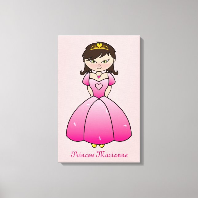 Chicas personalizados de la Princesa Sala de Arte  (Anverso)