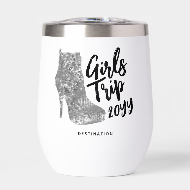 Chicas personalizados Viaje Disco Disco Botas Plat (Frente)