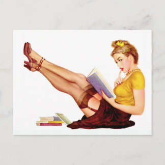 Chicas Pin up de Tarjeta Postal Arte Vintage Impre