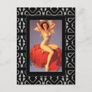 Chicas Pin up de Tarjeta Postal Arte Vintage Impre
