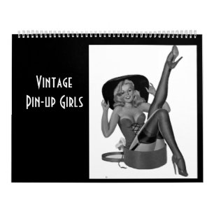 Chicas Pin-up Vintage Calendario 13 Imágenes