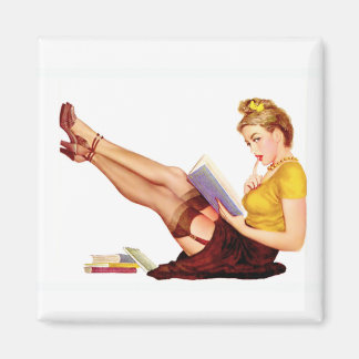 Chicas Pinup Arte Imán Vintage Retro