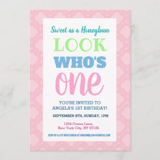 Chicas Primer Día de Invitación