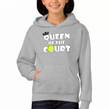 Chicas Reina de tenis de pista