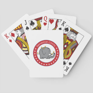 chicas republicanas jugando cartas