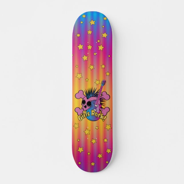 Chicas Rock Skateboard (Anverso )