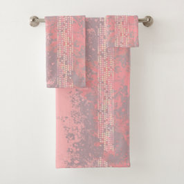 Chicas rosa coral estilo surf spray y puntos