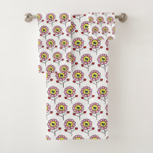 Chicas rosados lindos del modelo de flores