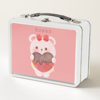Chicas Rubor Rosa Cute Teddy Bear