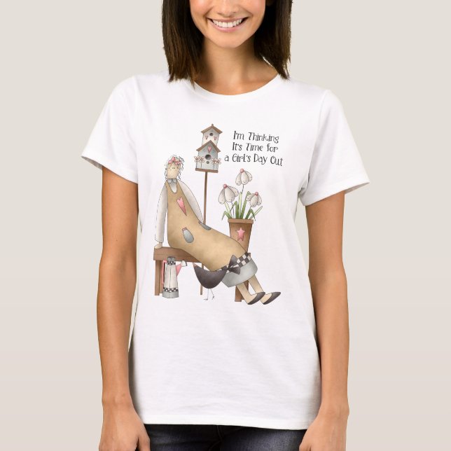 Chicas sacan la camiseta (Anverso)