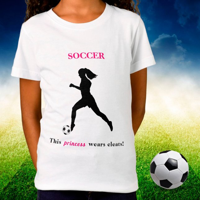 Chicas Soccer "Esta princesa lleva camiseta con es (Subido por el creador)