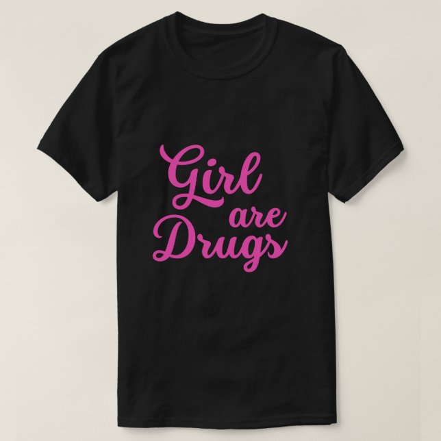 chicas son camisetas de drogas (Diseño del anverso)