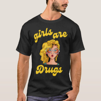 chicas son camisetas de drogas