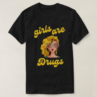 chicas son camisetas de drogas