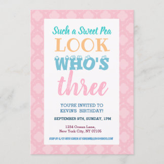Chicas Tercer Día de Invitación