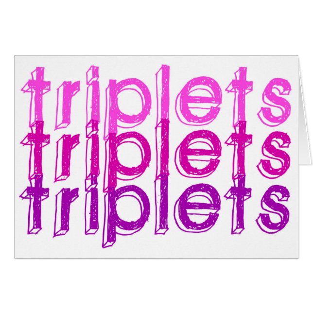 Chicas Triplet (Anverso (Horizontal))