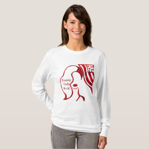 ¡CHICAS TRUMP ROCK! Camiseta