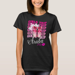 Chicas viajan a Camisetas de Aruba 2023 - grupo de