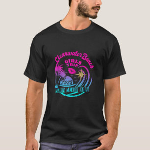 Chicas Viajan A Camisetas De Clearwater Beach 2023