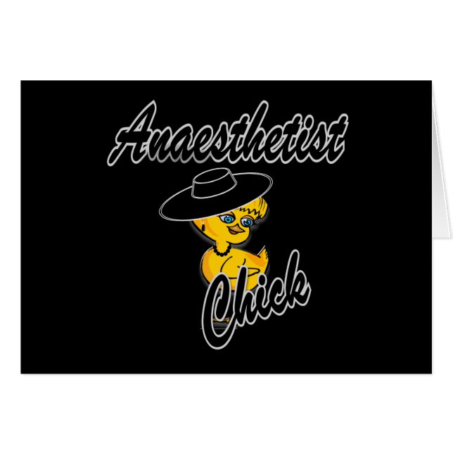 Chick anestesista #4 (Anverso (Horizontal))