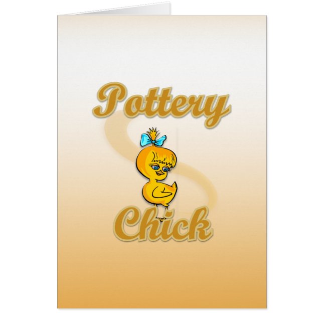 Chick de alfarería (Frente)