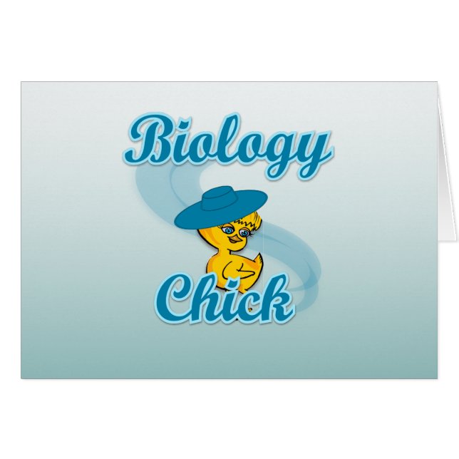 Chick de biología nº 3 (Anverso (Horizontal))