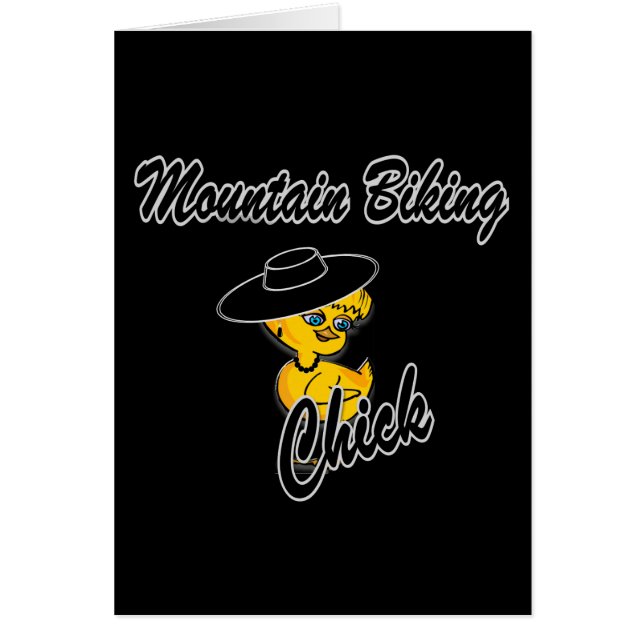 Chick de ciclismo de montaña #4 (Frente)