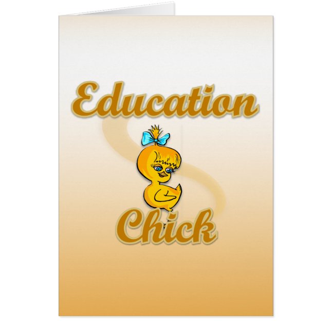 Chick de educación (Frente)