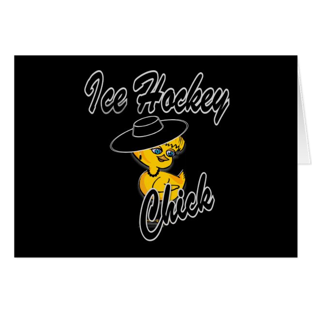 Chick de hockey sobre hielo #4 (Anverso (Horizontal))