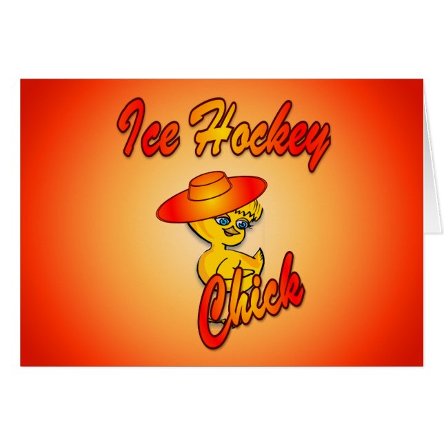 Chick de hockey sobre hielo #5 (Anverso (Horizontal))