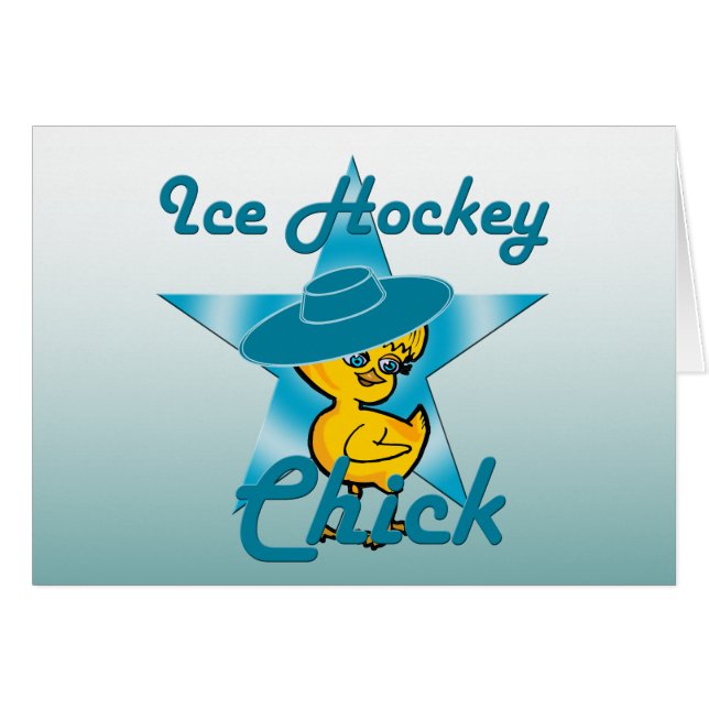 Chick de hockey sobre hielo #7 (Anverso (Horizontal))