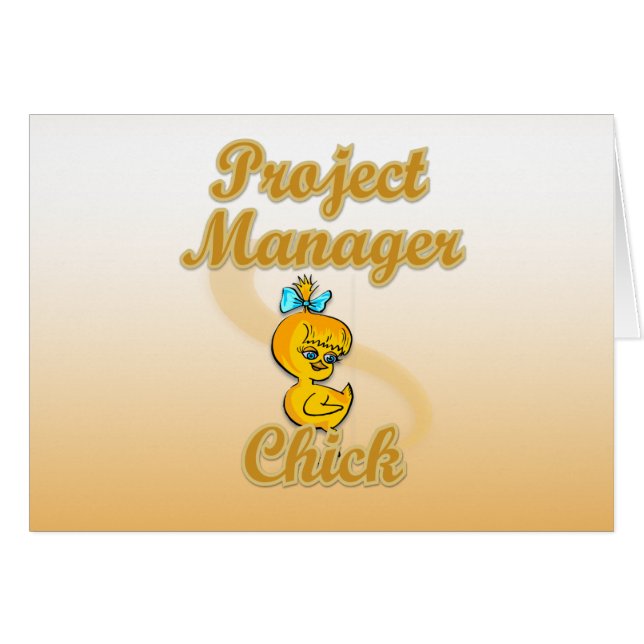 Chick de Project Manager (Anverso (Horizontal))
