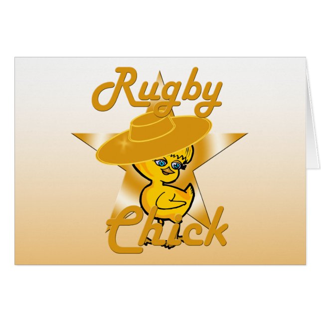 Chick de rugby #10 (Anverso (Horizontal))