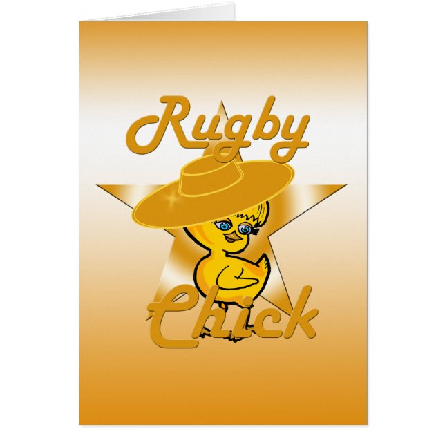 Chick de rugby #10 (Frente)